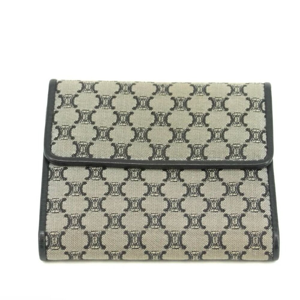 Celine Macadam Leather Bifold Wallet-Certificate of authenticity ( COA) included